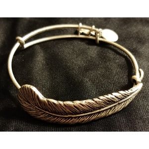 Alex and Ani "Feather" Bracelet